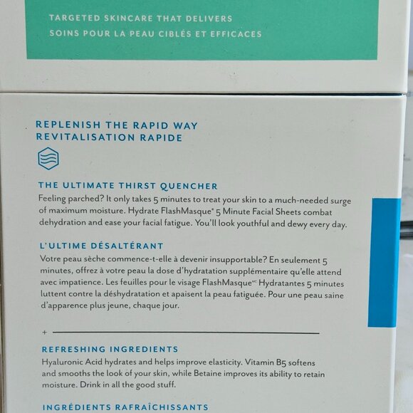 Patchology Flashmasque 5 minute facial sheets - 4 pack box - Picture 2 of 5